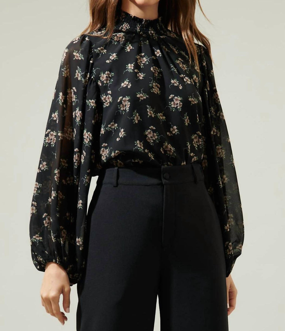 Sugarlips - Balloon Sleeve Blouse