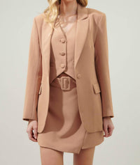 Sugarlips - Chelsea Fitted Notch Lapel Blazer