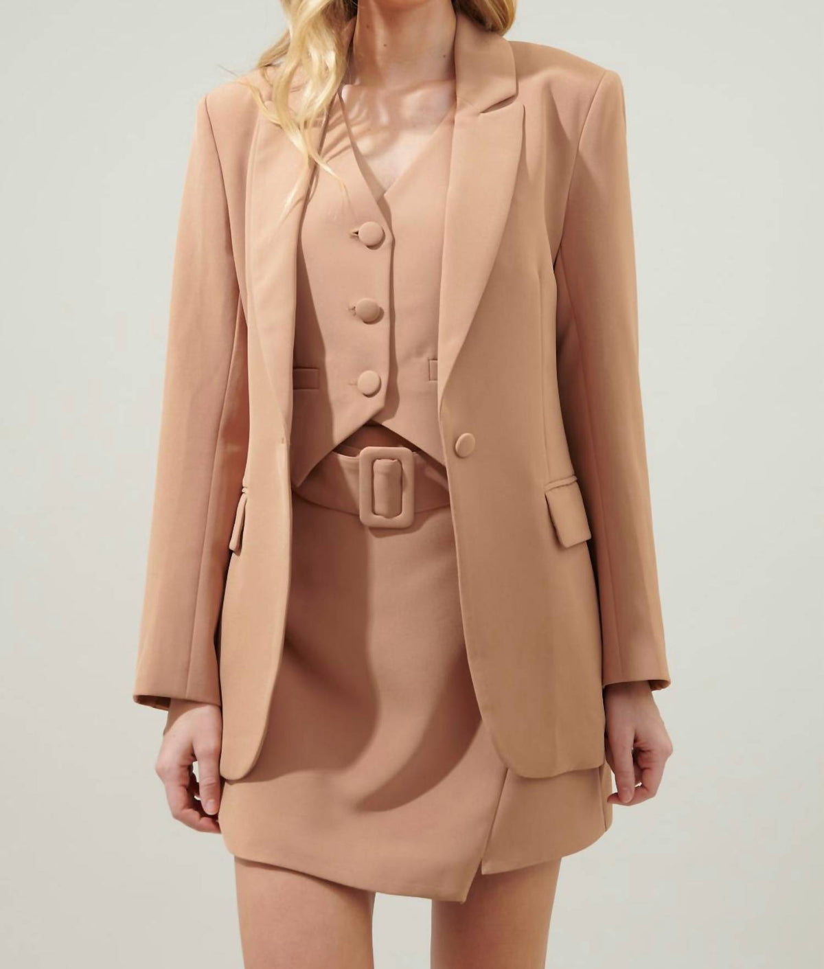 Sugarlips - Chelsea Fitted Notch Lapel Blazer