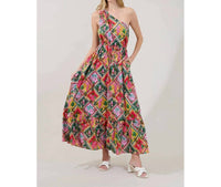 Sugarlips - Elya One Shoulder Midi Dress