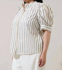 Sugarlips - Kamara Stripe Top - Plus