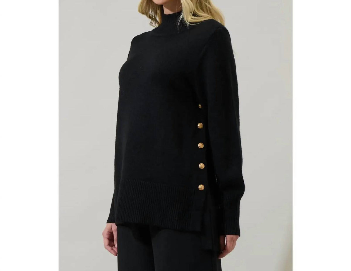Sugarlips - Nova Mock Neck Sweater