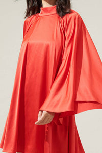 Sugarlips - Priella Wing Sleeve Shift Mini Dress - clothing - dresses - mini