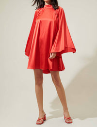 Sugarlips - Priella Wing Sleeve Shift Mini Dress - clothing - dresses - mini