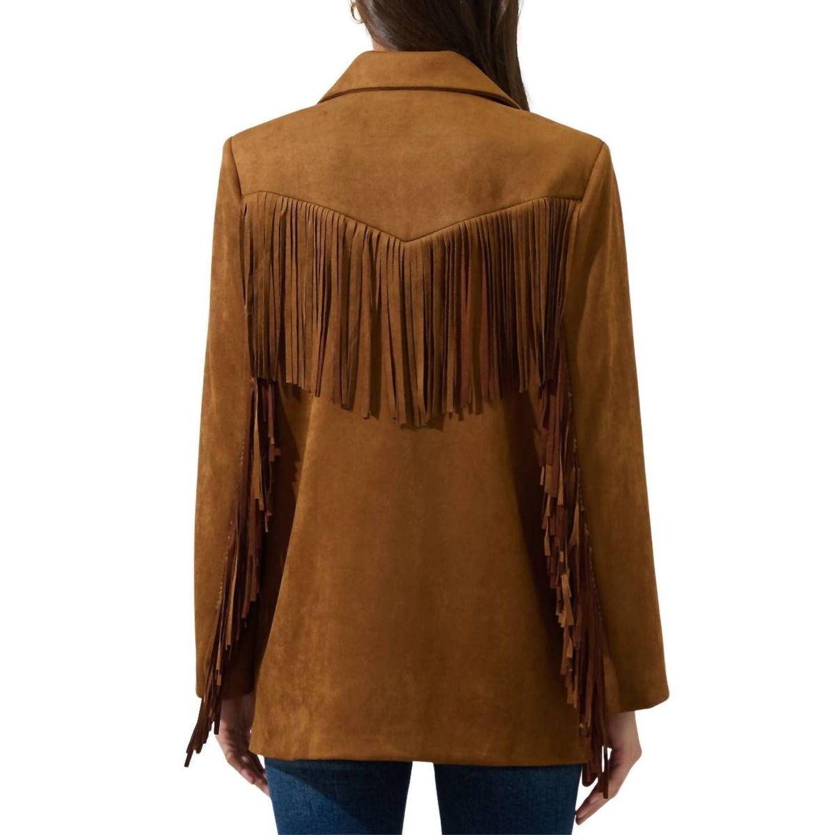 Sugarlips - Rufina Fringe Collared Jacket