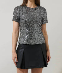 Sugarlips - Women's Willard Sequin Liny Top