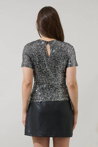 Sugarlips - Women's Willard Sequin Liny Top