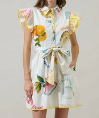 Sugarlips - Zahra Island Maia Ruffle Collared Dress - clothing - collection:Graddresses(Auto) - dresses