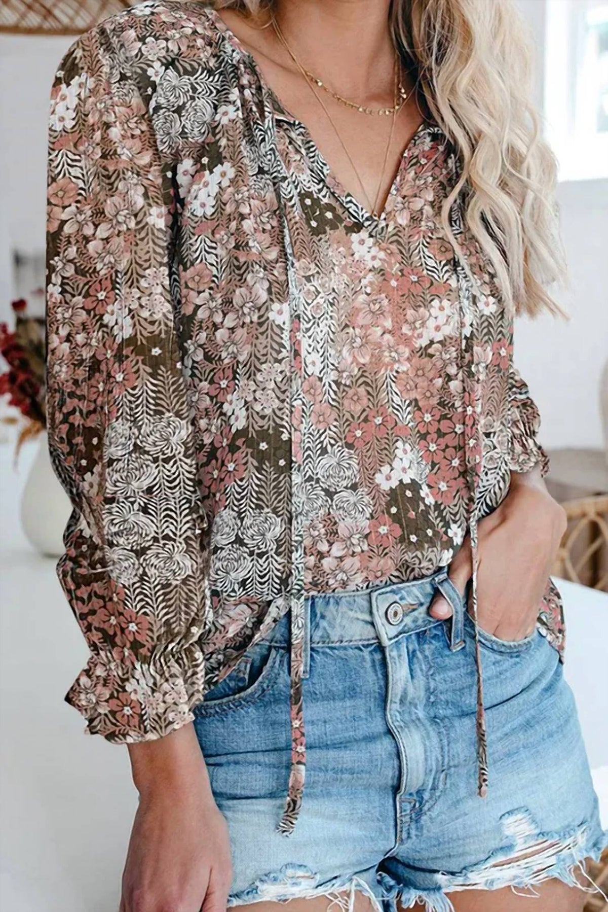 Suhkasana - Lilah Long Sleeves Top