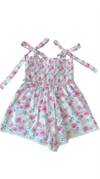 Summer Loving - Girl's Shellona Romper - bottoms - clothing - cotton