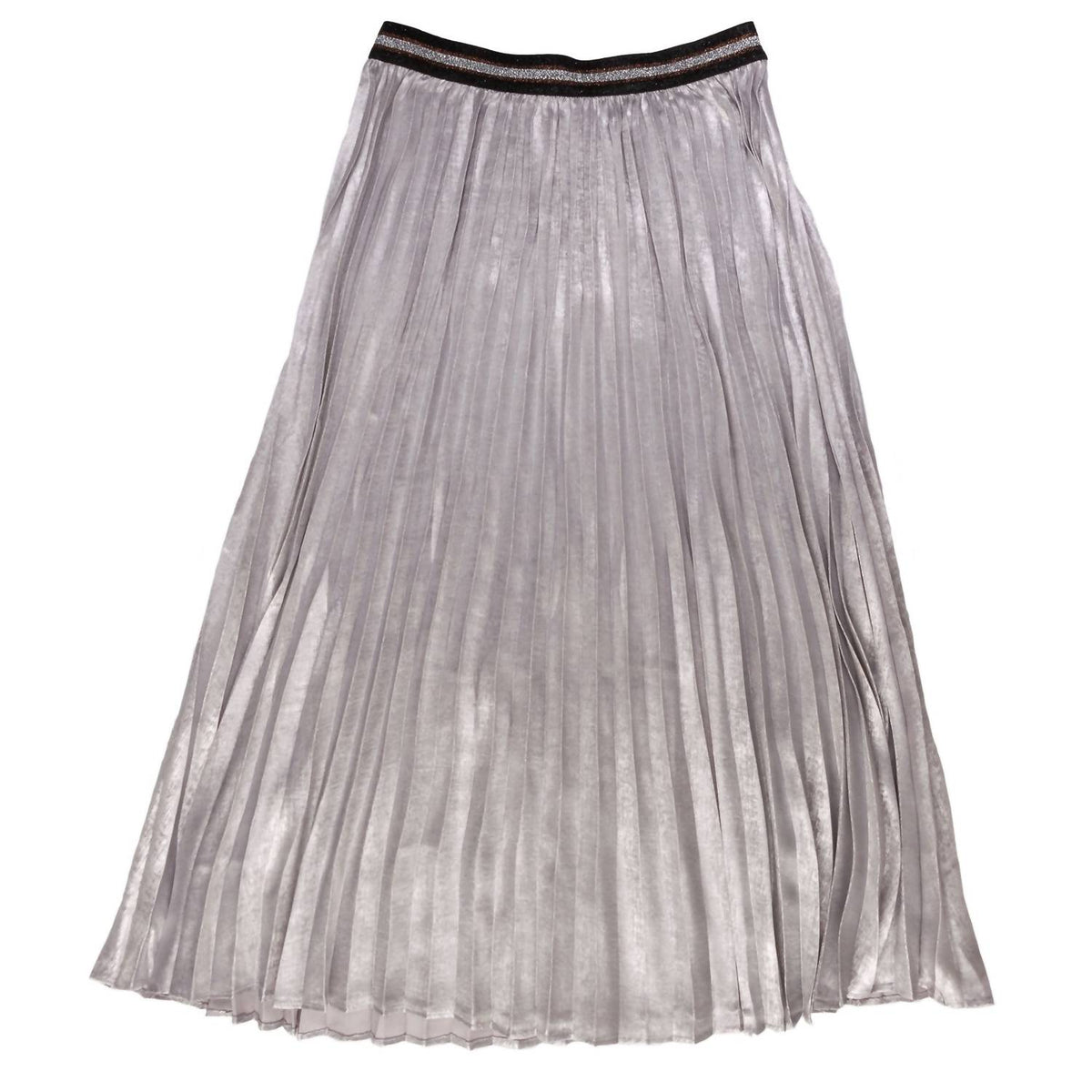 Summum - Pleated Lame Skirt