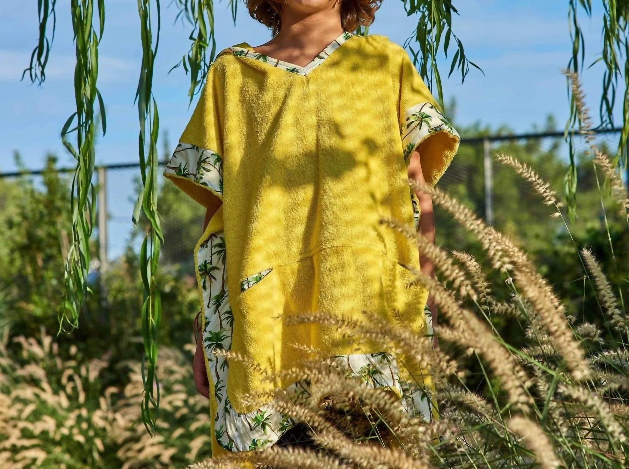 Sun Of A Beach - Kid's Poncho Towel - bath - beach - towels - home