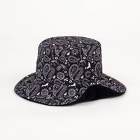Sun Of A Beach - Unisex Bandana Bucket Hat - accessories - black - hats