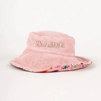 Sun Of A Beach - Women's Electric Eyes Bucket Hat - accessories - hats - pink