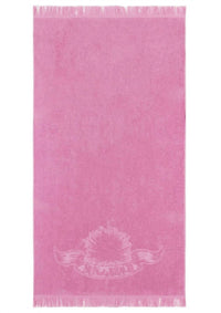 Sun Of A Beach - Women's Monochrome Beach Towel - bath - bath - towels - home