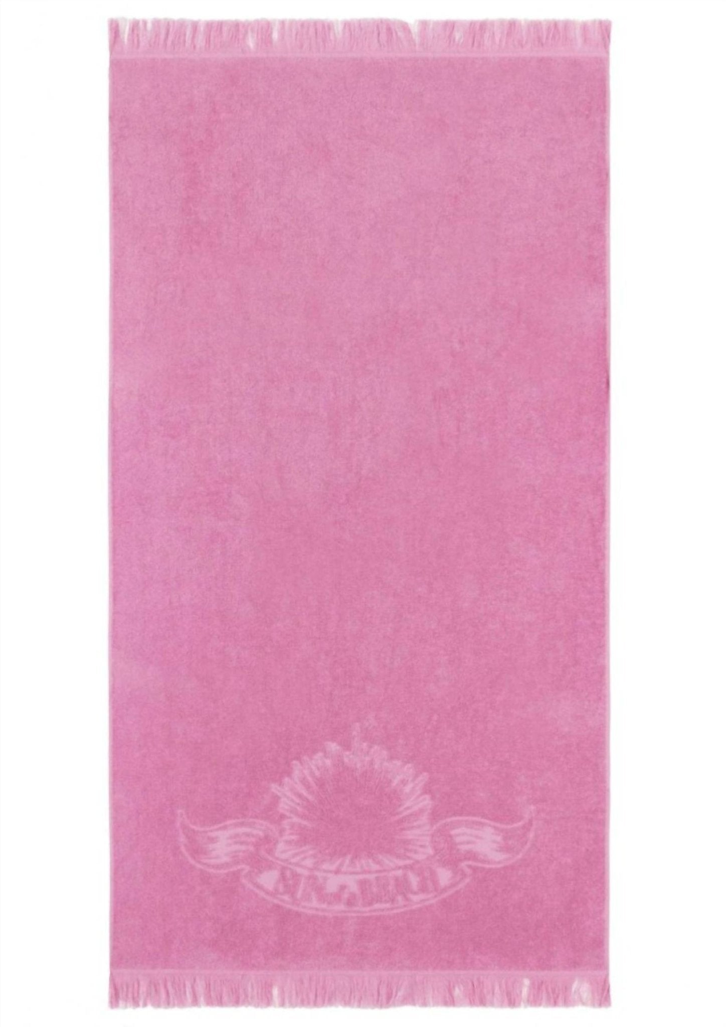 Sun Of A Beach - Women's Monochrome Beach Towel - bath - bath - towels - home