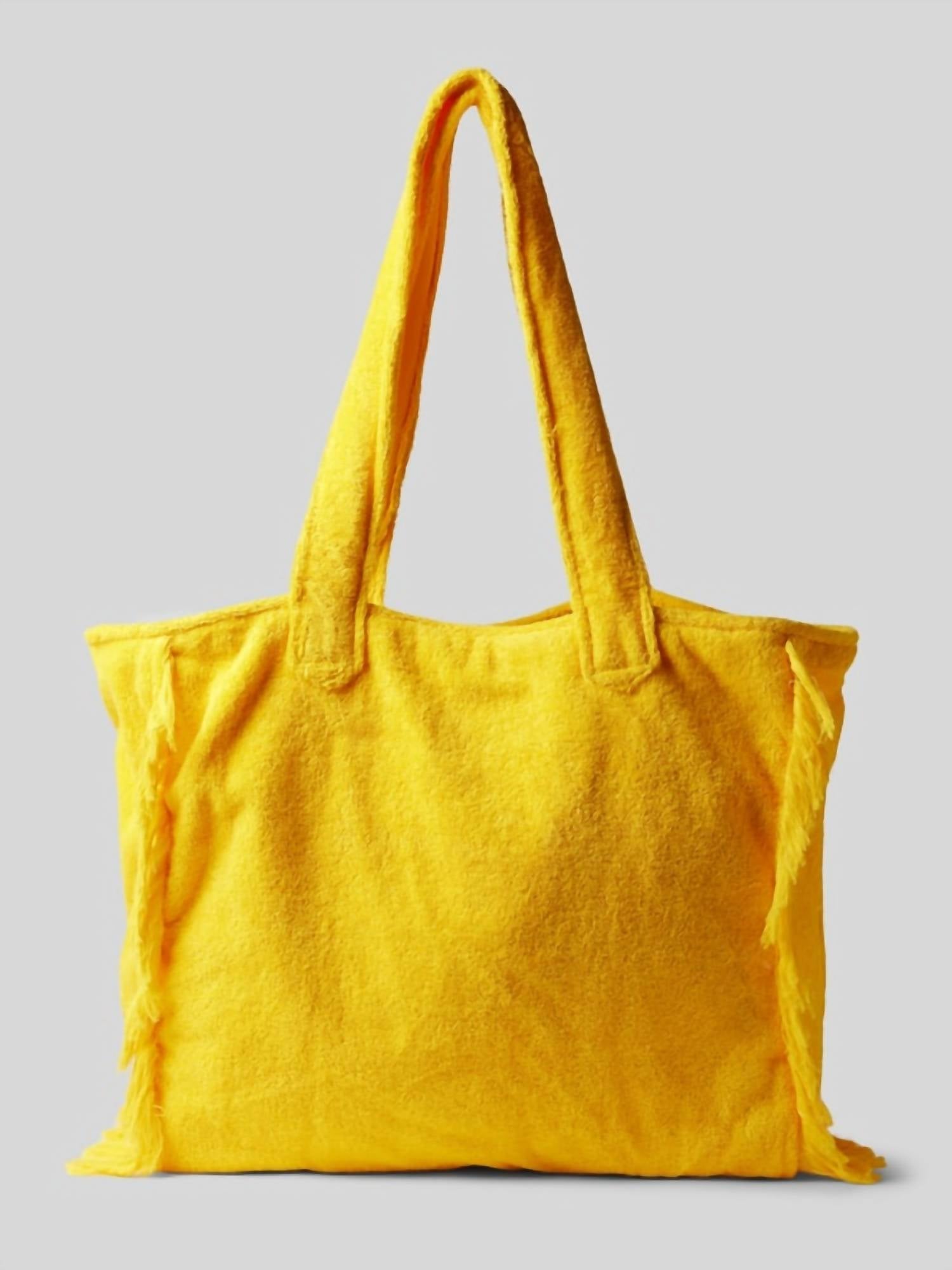 Sun Of A Beach - Women's Terry Tote Beach Bag - bags - handbags - totes