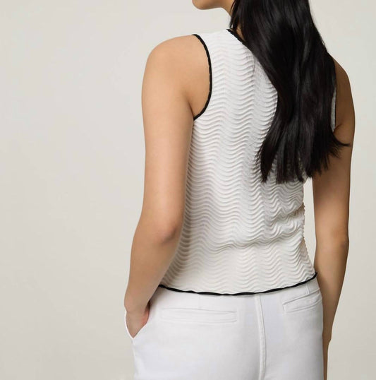 Suncoo - Coco Knitted Tank - clothing - tank - tops - textured