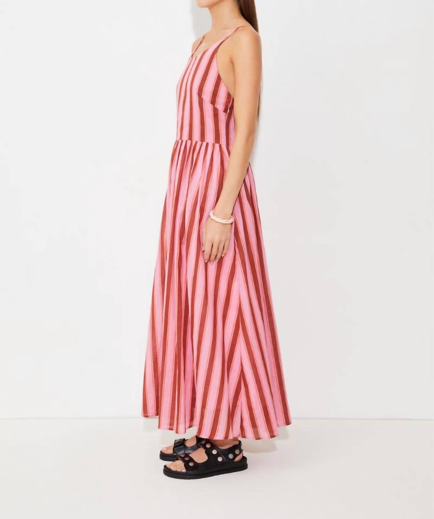 Suncoo - Cyrus Dress - clothing - dresses - linen - blend