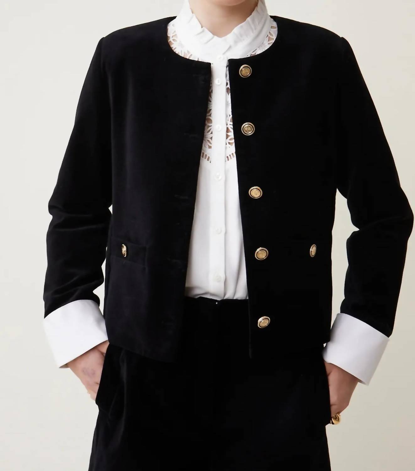 Suncoo - Dallas Jacket - black - blazers - clothing