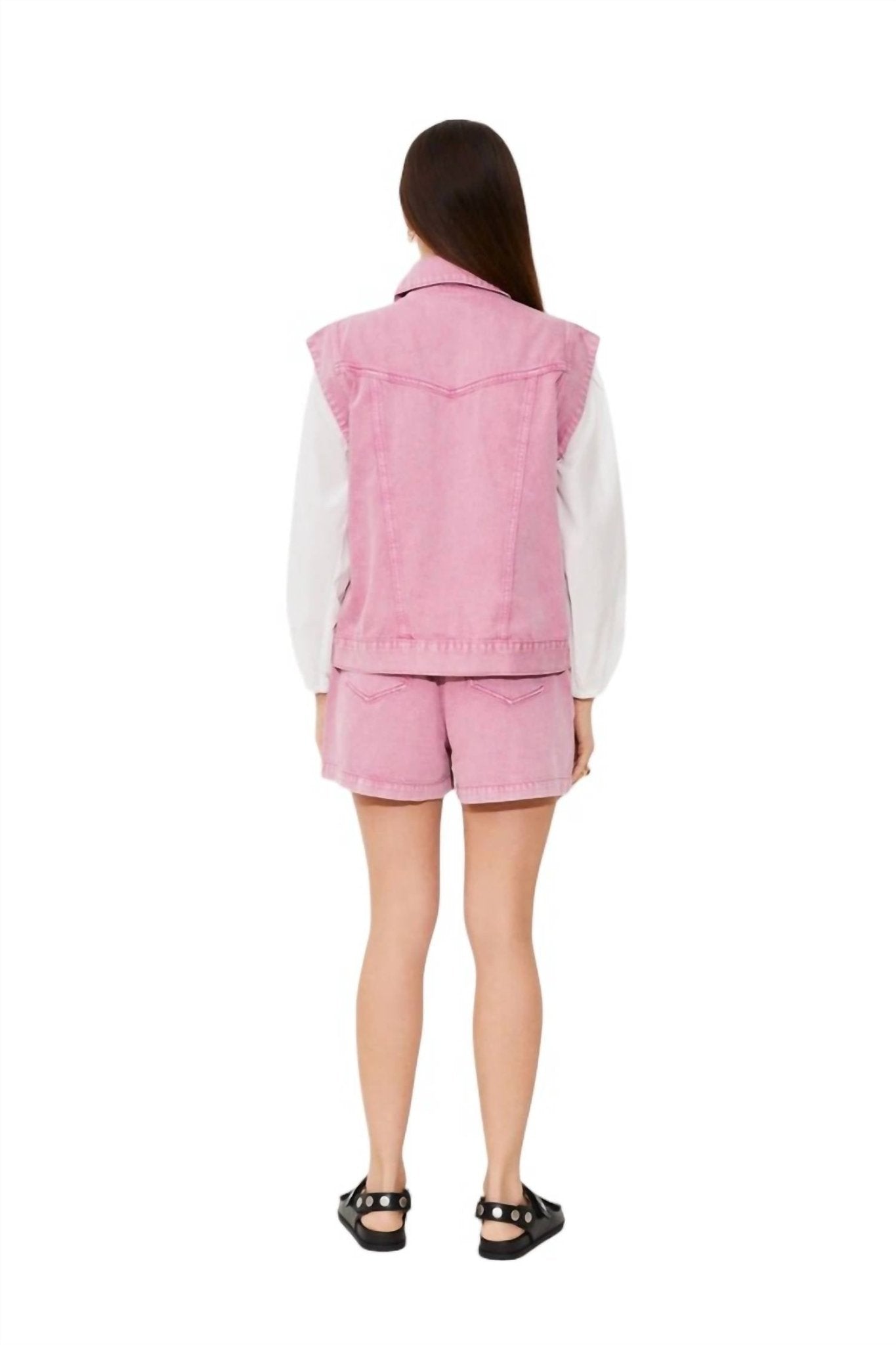 Suncoo - Dido Sleeveless Denim Jacket - casual - jacket - clothing - jackets