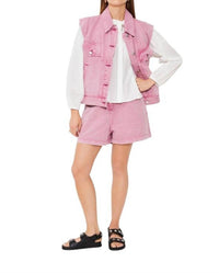 Suncoo - Dido Sleeveless Denim Jacket - casual - jacket - clothing - jackets