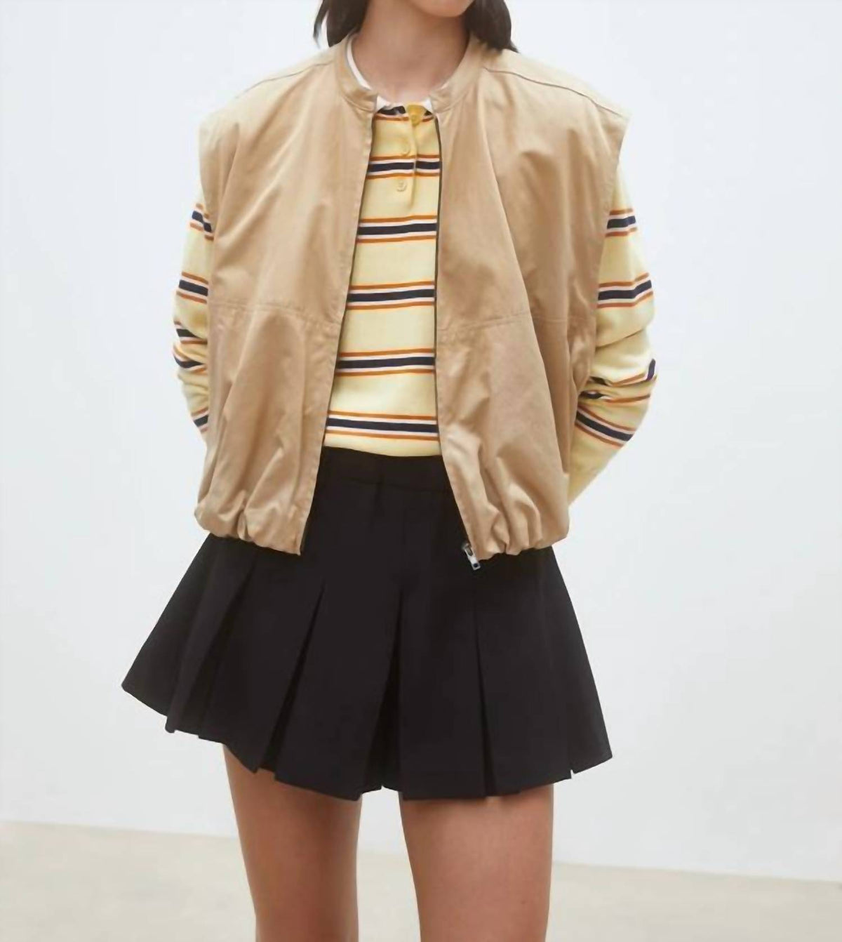 Suncoo - Evan Zipped Short Jacket