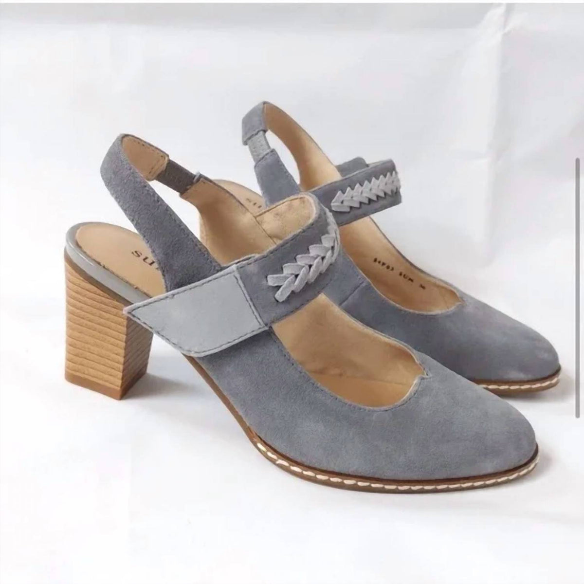 Sundance - Women's Eden Path Suede Slingback Block Heel