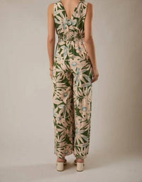 Sunday Edition - Abstract Sleeveless Jumpsuit