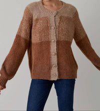 Sunday Edition - Grateful Colorblock Cardigan