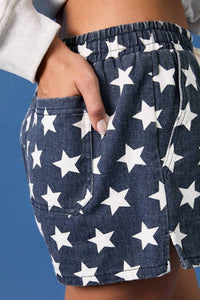 Sunday Edition - Liberty Star Drawstring Shorts
