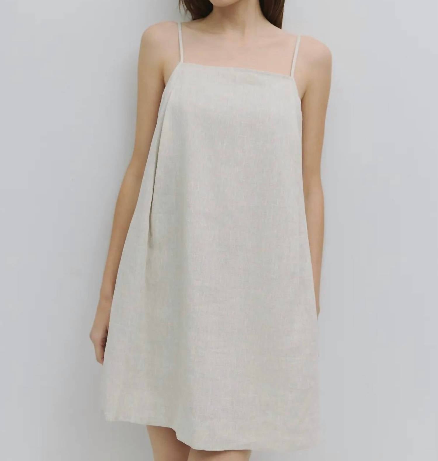 Sundays - Andy Linen Mini Dress - clothing - collection:Graddresses(Auto) - dresses