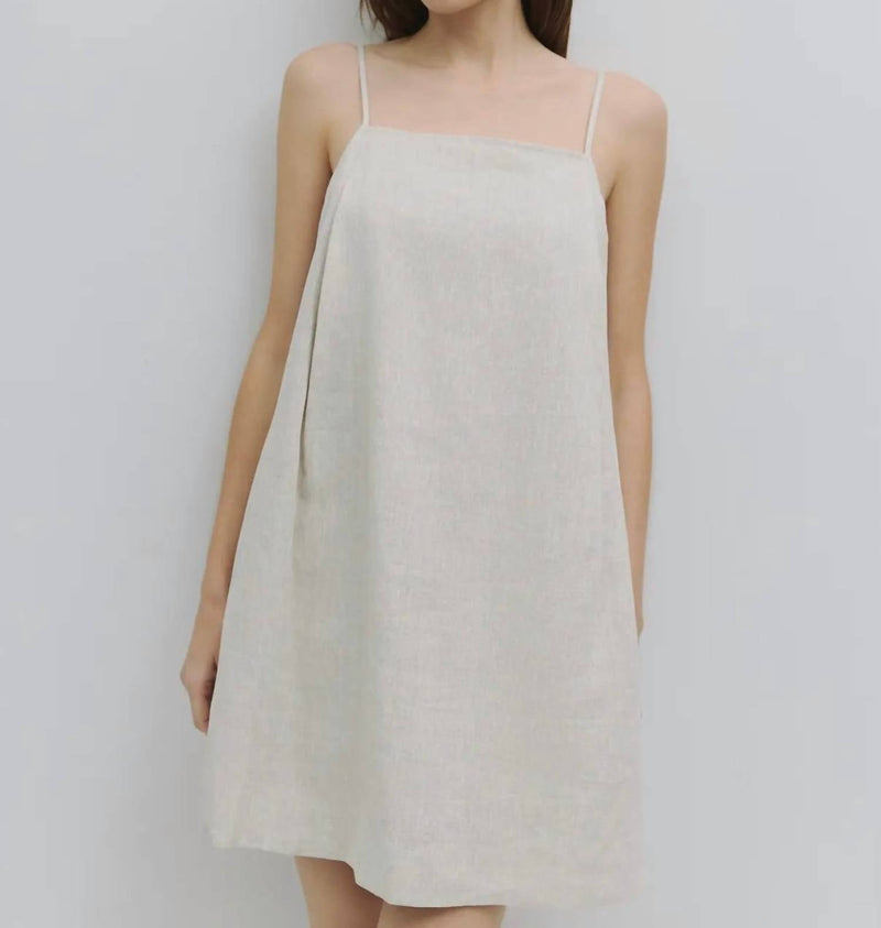 Sundays - Andy Linen Mini Dress - clothing - collection:Graddresses(Auto) - dresses