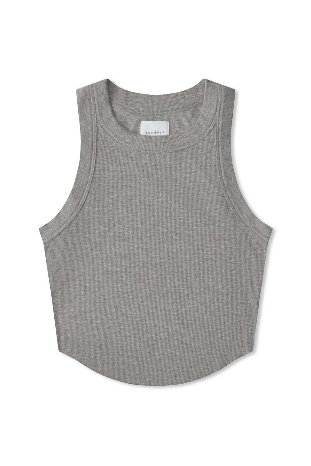 Sundays - Annika Tank Top - clothing - cotton - blend - grey