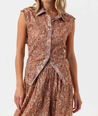 Sundays - Arlyn Open Back Shirt