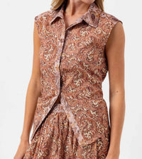 Sundays - Arlyn Open Back Shirt