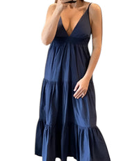Sundays - Bow Back Maxi Dress