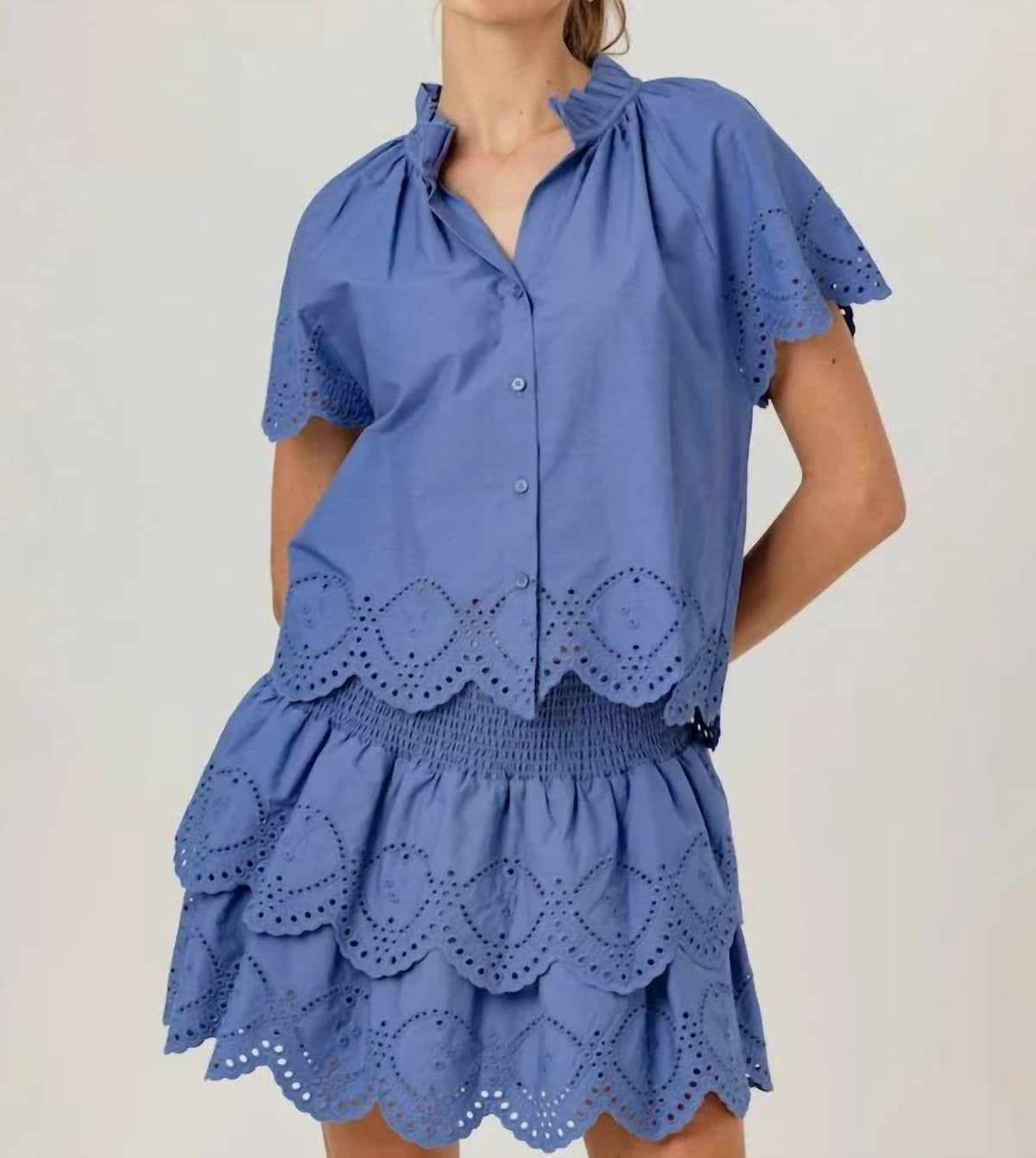 Sundays - Corinne Ruffle Shirt