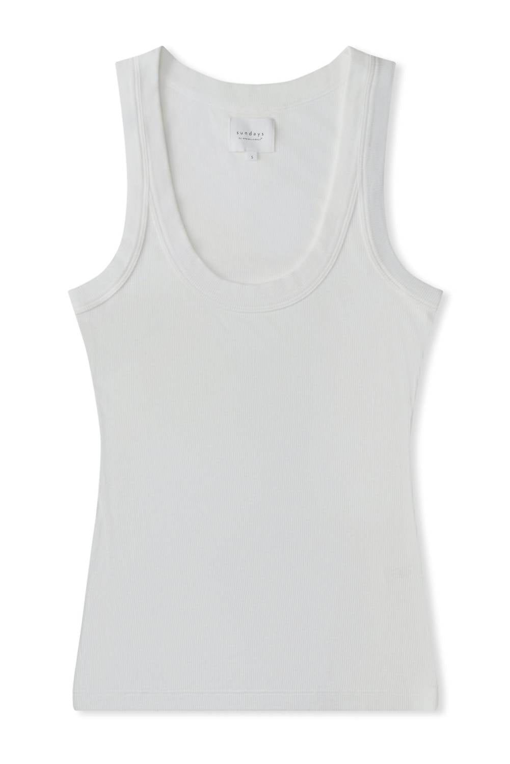 Sundays - Danny Tank Top - clothing - cotton - blend - solid