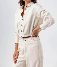 Sundays - Fenley Cropped Shirt