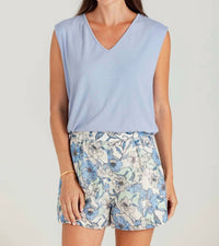 Sundays - Karli Sleeveless V-neck Tee