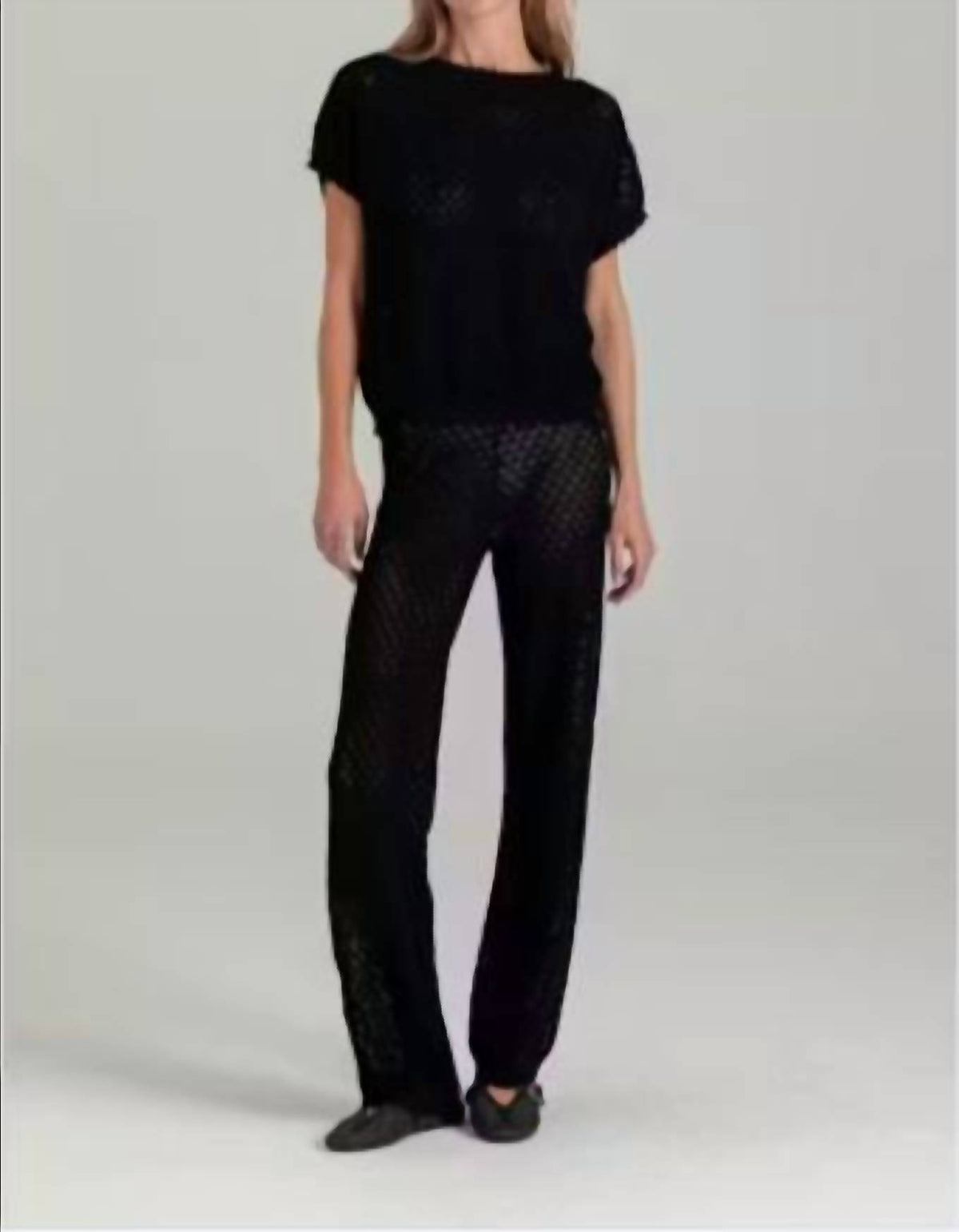 Sundays - Lace Jense Short Sleeve Top