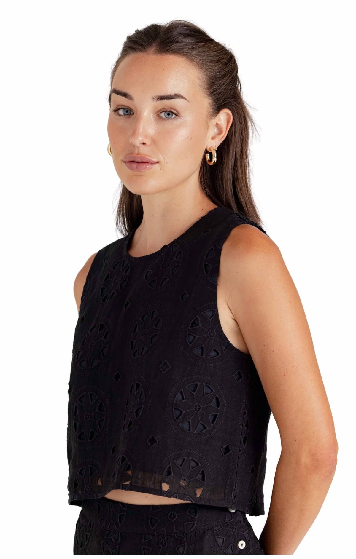 Sundays - Linen Rae Top