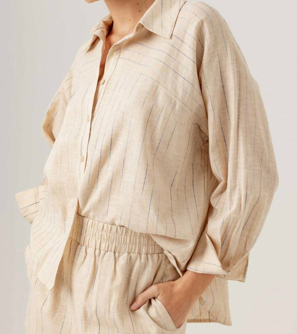 Sundays - Multi Linen Adora Shirt
