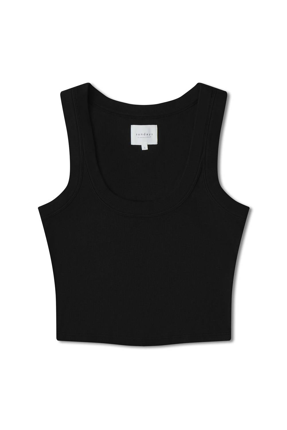 Sundays - Naz Tank Top - black - clothing - cotton - blend