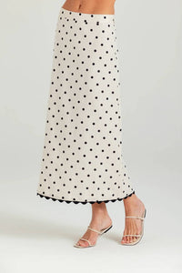 Sundays - Polka Dot Alden Maxi Skirt