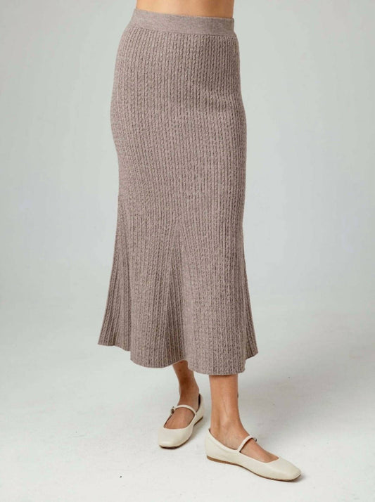 Sundays - Rosalind Skirt - beige - clothing - long - skirts