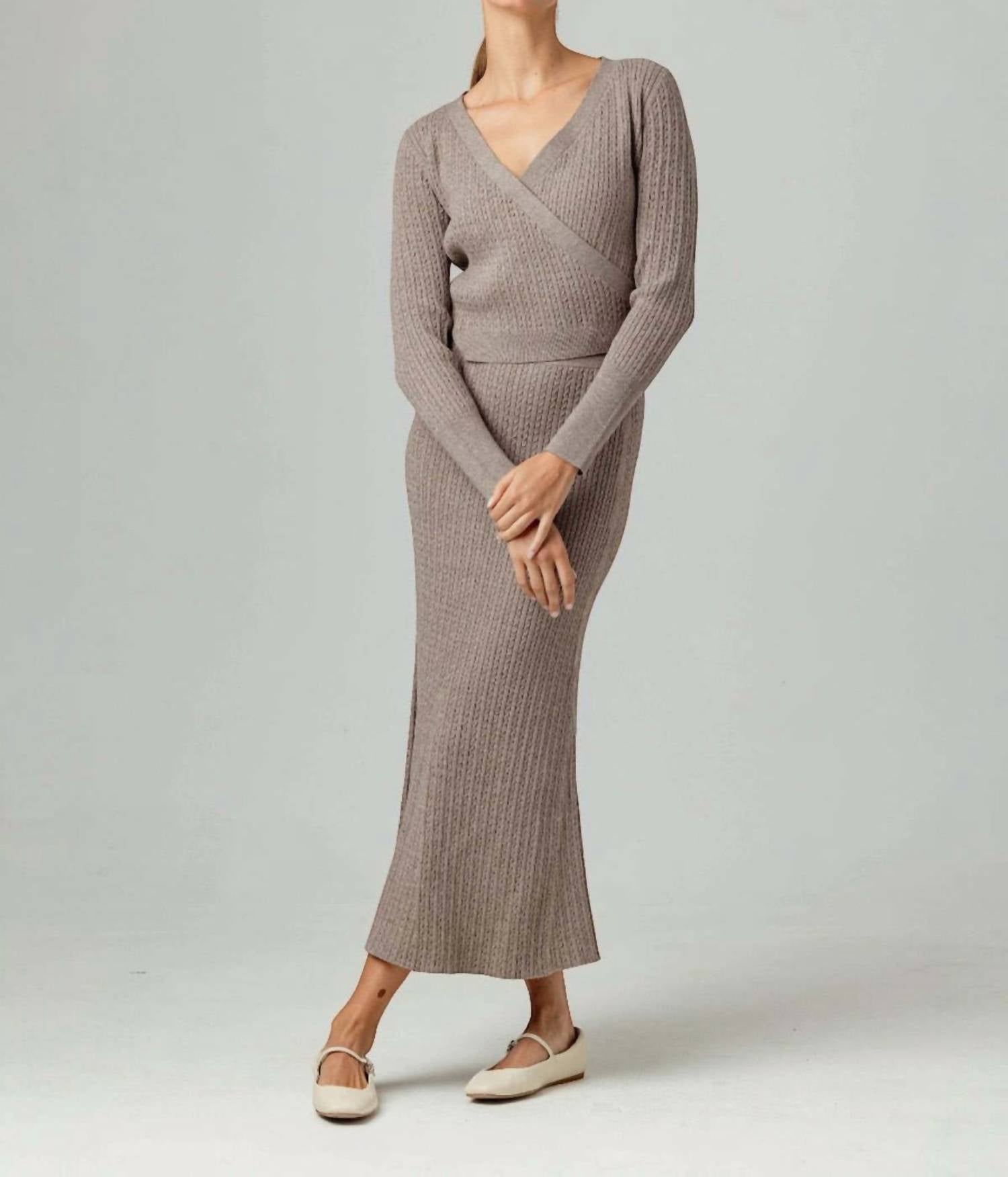 Sundays - Rosalind Skirt - beige - clothing - long - skirts