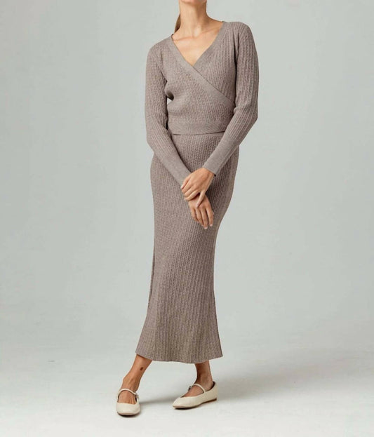 Sundays - Rosalind Skirt - beige - clothing - long - skirts