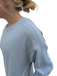 Sundays - Rosemary Mini Dress - blue - clothing - cotton - blend
